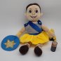 Hannah the Hanukkah Hero Plush Doll The Mensch on a Bench Girl Holiday 13"