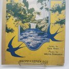 Beside A Babbling Brook Sheet Music Walter Donaldson Gus Kahn 1923 Jazz Fox Trot