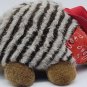 Buckaroo Bandits Plush Armadillo with Red Cowboy Hat and Bandana