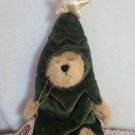 RARE Boyds Bears Miniature Lil’ Frazier Christmas Tree Bear Ornament Peeker NWT