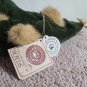 RARE Boyds Bears Miniature Lil&acirc;�� Frazier Christmas Tree Bear Ornament Peeker NWT