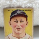 1933 GOUDEY BASEBALL #212 BILLY URBANSKI BOSTON BRAVES CARD~