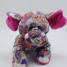 Ganz Webkinz Enchanted Elephant 9" Paisley Plush Stuffed Animal No Code