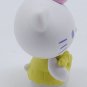 Hello Kitty Series 2 Yellow Costume/Pink Bow 1.5" Mini Figure Sanrio Just Play