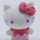 Hello Kitty Series 2 Pink Costume/Red Bow 1.5" Mini Figure Sanrio Just Play