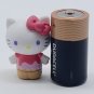 Hello Kitty Series 2 Pink Costume/Red Bow 1.5" Mini Figure Sanrio Just Play