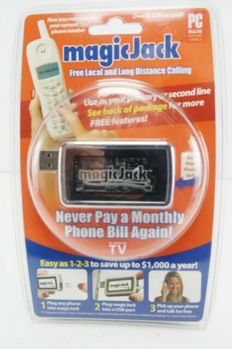 New Magic Jack A921 USB Phone Jack 430-0302 Sealed
