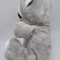 VINTAGE Large-Sized Raccoon w/ Red Bow WEGO TOYS - CLEAN/RARE
