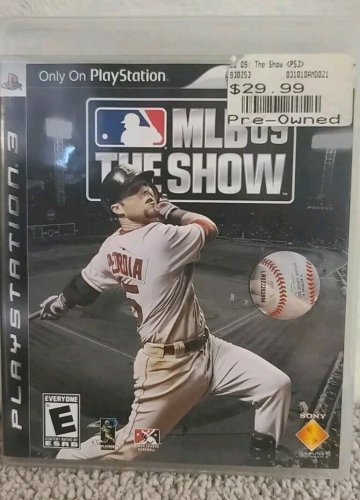 MLB09 The Show Sony Playstion 2 Video Game Baseball Sports Toys Kids G21