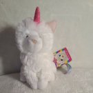 Douglas Cuddle Toys Plush Unicorn With Rainbow 6 inch Tail Rare