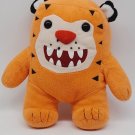 Peek A Boo Monster Cubie 10"  Plush Orange Tiger