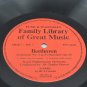Vintage BEETHOVEN âTHE PASTORAL - SIXTH SYMPHONYâ Vinyl Record W/Panflet