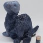 14" Russ Dinosaur Plato Plush Stuffed Animal Beanie Doll Berrie Blue Big Huge
