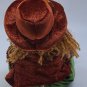 Vintage Dandee Sitting Scarecrow Girl Plush RARE HTF