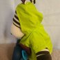 2018 B. You Giggling Zebb Zebra Sensory Learn to Dress Plush Toy 12" *WORKING*