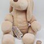Kellytoy Dog Rattle Plush Stuffed Animal Stuffie Tan Puppy