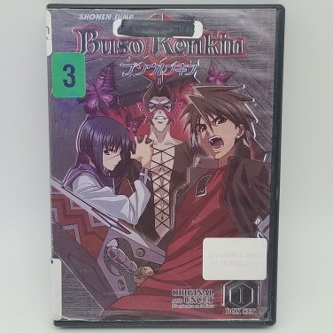 3-Disc--DVD---Buso Renkin Box Set 1 (DVD, 2006)