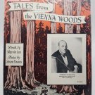 Tales From The Vienna Woods 1939 Johann Strauss Marvin Lee SheetNoteMusic.com