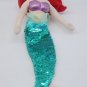 TY Beanie Buddy Sparkle "Ariel" Disney Princess- The Little Mermaid CLEAN
