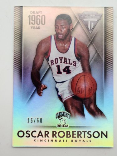 2013-14 OSCAR ROBERTSON PANINI Titanium 16/60