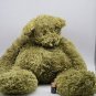 RARE Extra Large Teddy Bear- Olive Green Plush/Body Pillow PIER 1 Imports CLEAN