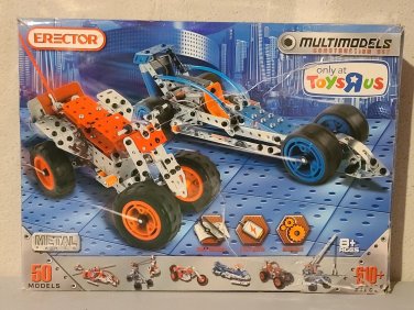 Erector  Construction Set 50  Models 610+ Pieces Toys R Us&Acirc;&nbsp;Exclusive *READ*