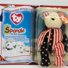 TY "Spangle the Bear" International Bears II  Beanie Babies 2000 McDonalds