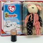 TY "Spangle the Bear" International Bears II  Beanie Babies 2000 McDonalds