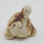 Turtle Sitting Small Handmade Stoneware 3" * HTF '