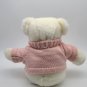 Ralph Lauren &acirc;��The Romance Bear&acirc;�� White Teddy Bear Pink Hoodie Sweater Plush