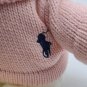 Ralph Lauren &acirc;��The Romance Bear&acirc;�� White Teddy Bear Pink Hoodie Sweater Plush