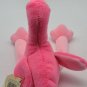 Ty Beanie Babies - "Pinky" the Flamingo ; 1995 ; 3rd Gen.  Swing Tag