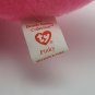 Ty Beanie Babies - "Pinky" the Flamingo ; 1995 ; 3rd Gen.  Swing Tag