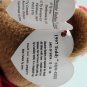 Ty 1997 Teddy Style 4200 Beanie Baby Bear 1996 With Tag Errors w/Tags