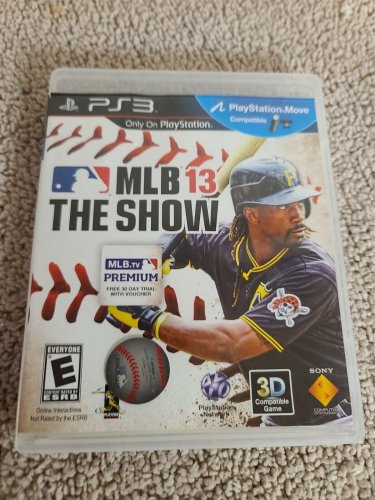 MLB 13: The Show (PlayStation 3, PS3, 2012) *NO MANUAL/NOT TESTED*