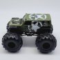 Hot Wheels Monster Trucks HW Army Jeep Vehicle 1:24 Scale Giant Wheels Jam