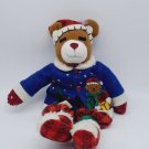 Christmas Mama Bear, Winter Clothing, Stuffed Animal Plush, 16", Midwestern Gift