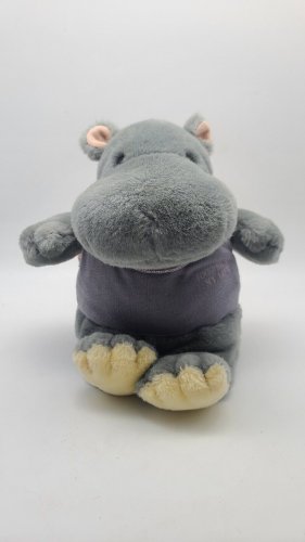 Vintage Applause Henry Hippo Plush Jogging Is My Life Stuffed Animal CLEAN