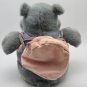 Vintage Applause Henry Hippo Plush Jogging Is My Life Stuffed Animal CLEAN