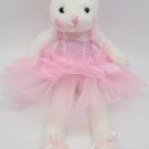 ULTRA RARE Bstaofy Ballerina Bunny Rabbit Stuffed Animal Plush Toy w/ Tag 13"