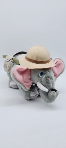 Busch Gardens German Elephant Plush Forever Wildlife Collector's Series CLEAN