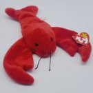 Pinchers Lobster PVC 5th Generation 1993 Retired Ty Beanie Baby Collectible Mint