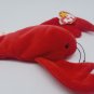 Pinchers Lobster PVC 5th Generation 1993 Retired Ty Beanie Baby Collectible Mint