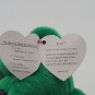 Ty Beanie Baby Erin The Bear 1997 Rare, Retired, with tag errors