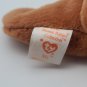 TY Beanie Baby - SLY the Fox (8 inch) - MWMT's Stuffed Animal PVC Pellets 1996