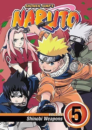 Naruto - Vol. 5: Shinobi Weapons (DVD, 2006)