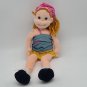 Ty Beanie Boppers 2001 Rockin Rosie Summer Attire *CLEAN*