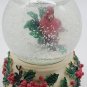 San Francisco Music Box Musical Santa with Tree Snow Globe