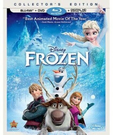 Frozen (Blu-ray, 2013) *DISC ONLY *