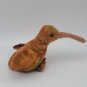 RARE Original Ty Beanie Baby "Beak" the Kiwi Bird DOb February 3 1998 Retired
